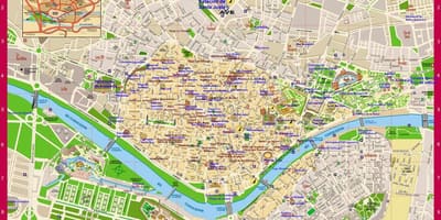 Kat jeyografik nan zòn nan Seville